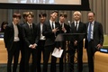 米ニューヨークの国連本部で演説する、韓国のヒップホップボーイズグループ「BTS（防弾少年団）」のメンバーら。国連提供（2018年9月24日撮影・公開）。(c)AFP PHOTO / UN/ Mark GARTEN