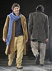 東京・国立代々木競技場で開催されたヨウジヤマモト（Yohji Yamamoto）メンズコレクション「YOHJI YAMAMOTO THE MAN 4.1 2010 TOKYO」（2010年4月1日撮影）。(c)AFP/Yoshikazu TSUNO