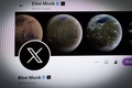 ツイッターの新しい「X」のロゴ（2023年7月24日撮影）。(c)ALAIN JOCARD / AFP