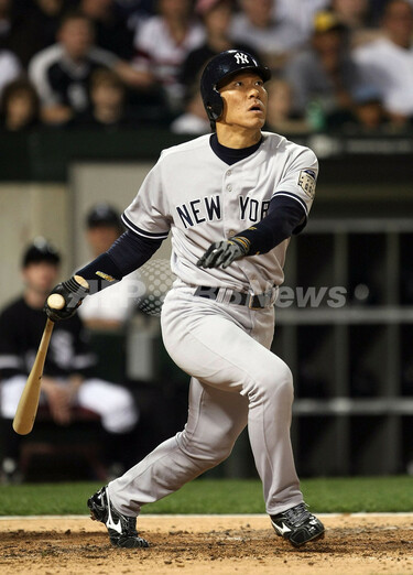 松井秀喜 4番で1安打1打点 写真2枚 国際ニュース：AFPBB News