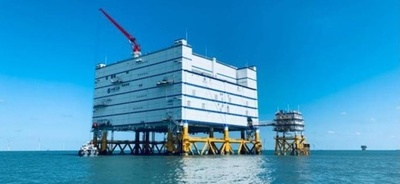 アジア初の柔軟直流送電洋上風力、累計発電量100億kWh突破