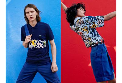 「ラコステ×キース・へリング」コラボ