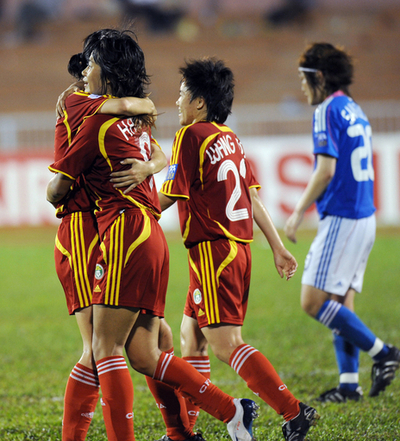日本 中国に逆転負けを喫しAFC女子アジアカップ決勝進出を逃す