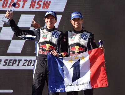 オジェが総合3連覇を達成、ラリー・オーストラリア