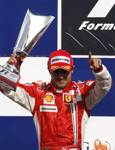 マッサ ベルギーGPで2位に入る