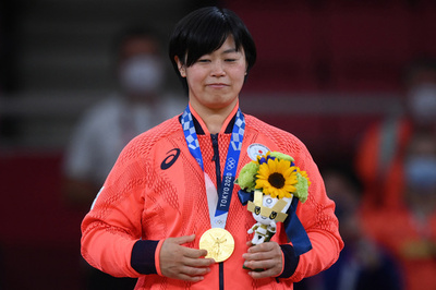 【写真特集】金メダルを獲得した浜田尚里 柔道女子78キロ級