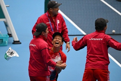 日本が男女とも団体金 アジア大会・ソフトテニス