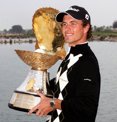 ザ・コマーシャルバンク・カタールマスターズ2008・最終日 アダム・スコットが逆転優勝