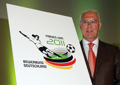 ＜女子サッカーW杯＞ベッケンバウアー会長 ドイツでの2011年大会開催をアピール - ドイツ