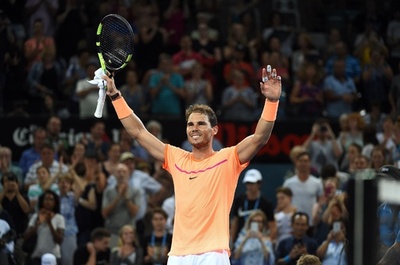 体調万全のナダル、準々決勝でラオニッチと激突へ ブリスベン国際