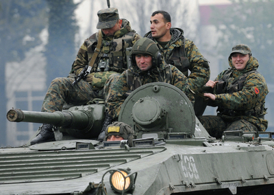 グルジアでNATO軍事演習始まる