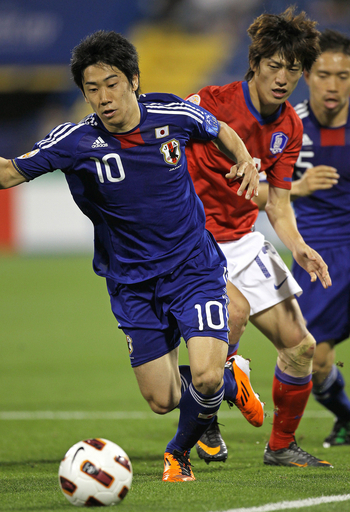 香川が右足骨折、決勝オーストラリア戦は欠場 アジア杯