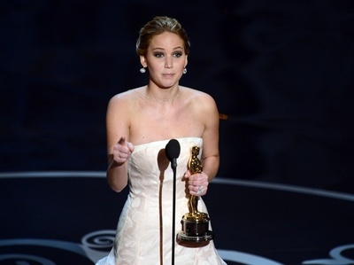 アカデミー主演女優賞、気鋭の若手ジェニファー・ローレンスに