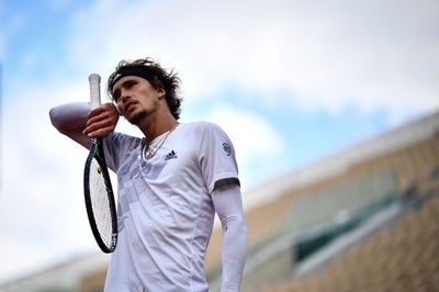 体調不良のズベレフ、新型コロナの検査結果は陰性