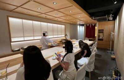 処理水放出への不安…客足遠のく韓国「おまかせ」人気寿司店