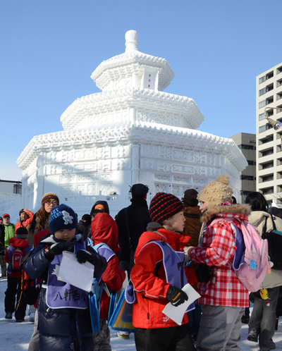 さっぽろ雪まつりが開幕