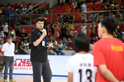 バスケを通じて…元NBA選手の姚明さん、慈善家の一面