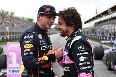 雨の予選でフェルスタッペンがPP 2番手アロンソ カナダGP