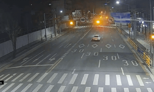 韓国警察庁ユーチューブ映像キャプチャ (c)NEWSIS