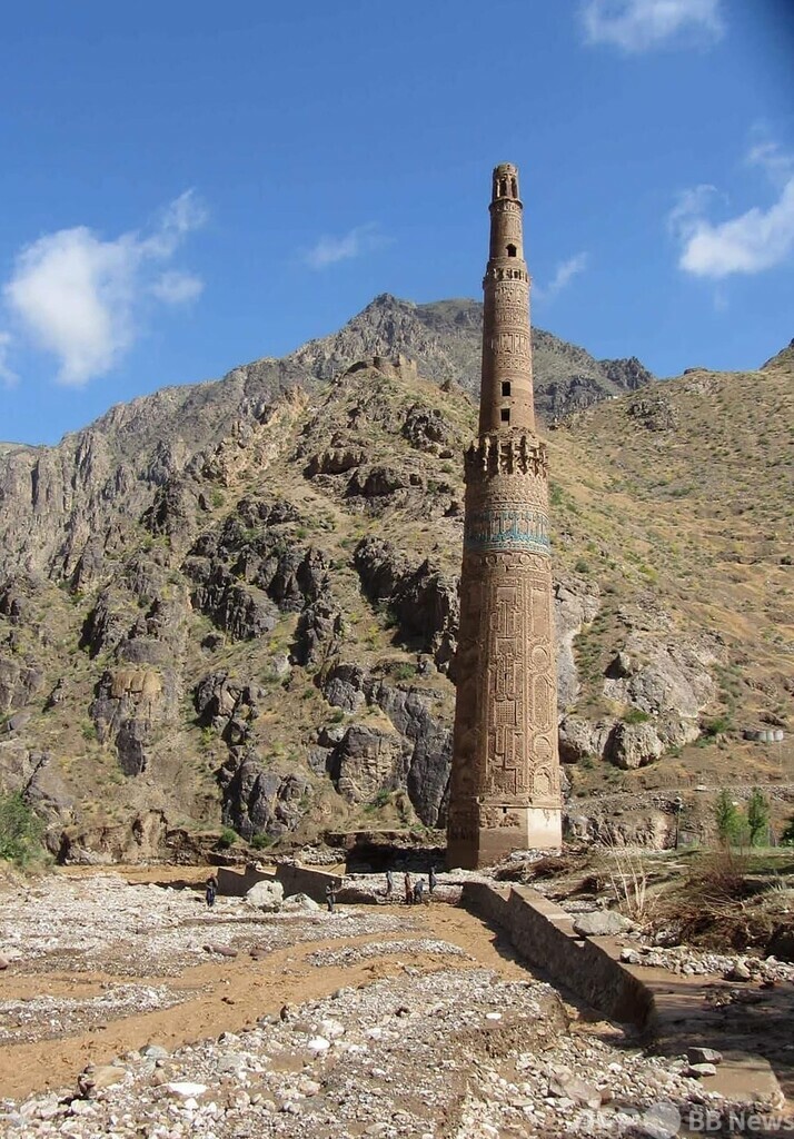 世界遺産のアフガンの尖塔、地震で倒壊の恐れ 当局者