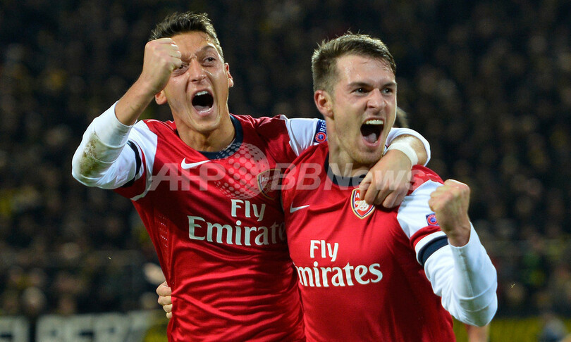 アーセナル、敵地でドルトムントにリベンジ 欧州CL