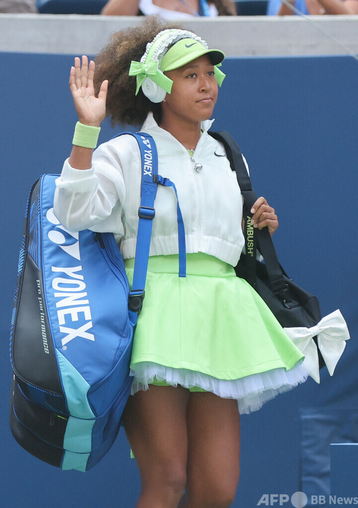 大坂が涙の全米OP初戦突破 2年ぶり出場で第10シード撃破