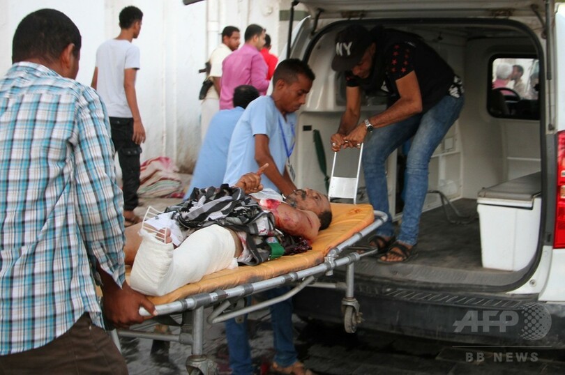 イエメンで軍を狙った自爆攻撃、48人死亡 ISが犯行声明