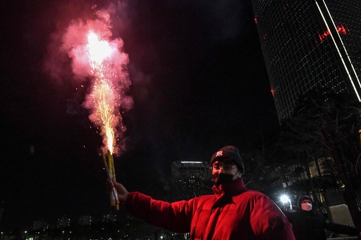 22年の幕開け 各国で祝賀 再びコロナ禍が影 写真15枚 国際ニュース Afpbb News