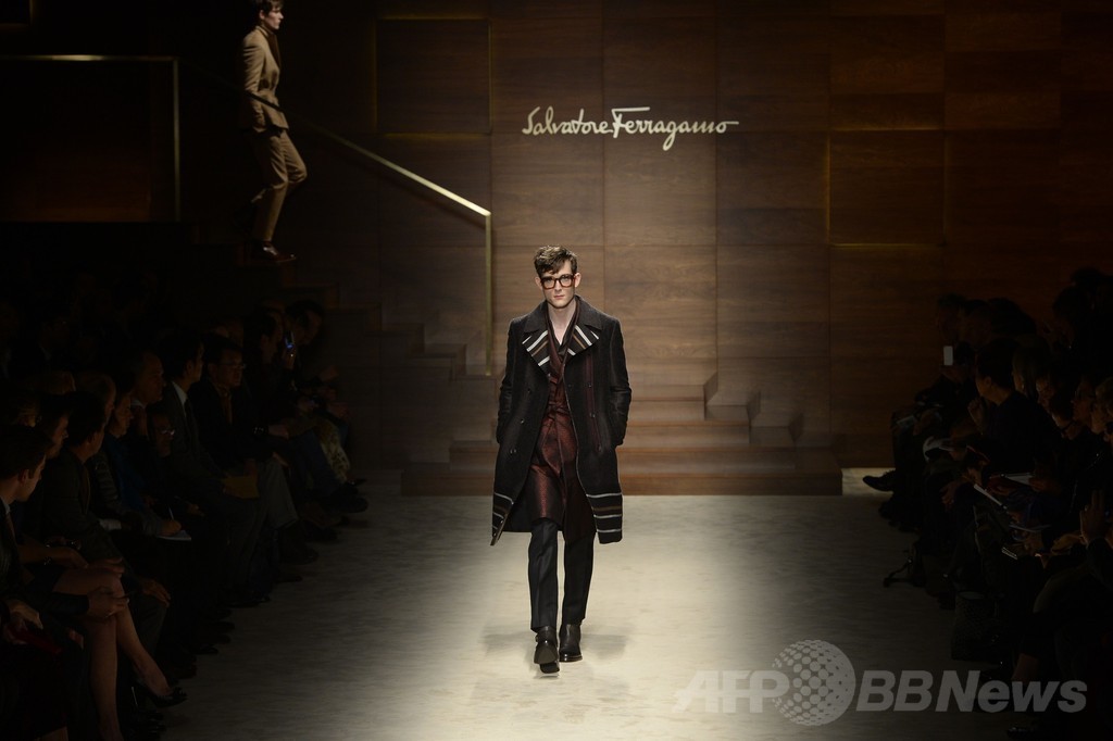 ＜14/15年秋冬ミラノ・メンズコレクション＞サルヴァトーレ フェラガモ