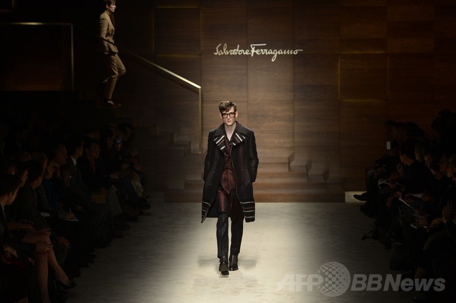 ＜14/15年秋冬ミラノ・メンズコレクション＞サルヴァトーレ フェラガモ