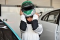 サウジアラビアで初めて、女性カーレーサーとして国内レースに出場したリーマ・ジュファリ（2019年11月20日撮影）。(c)FAYEZ NURELDINE / AFP