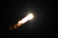 カザフスタンのバイコヌール宇宙基地から打ち上げられる宇宙船「ソユーズMS-03」（2016年11月18日撮影）。(c)AFP/Kirill KUDRYAVTSEV