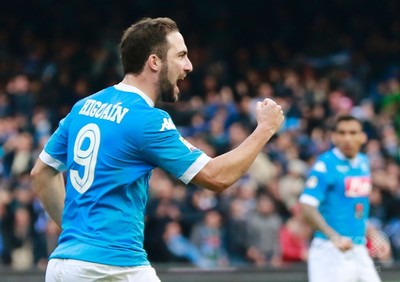 得点王】イグアイン ナポリ 15/16 Lサイズ セリエA最多得点シーズン