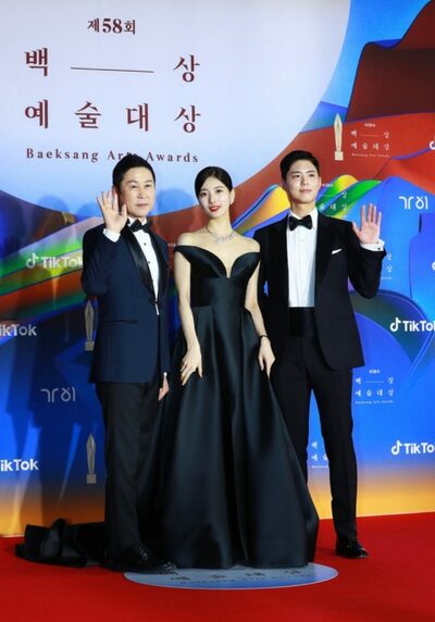 シン・ドンヨプ×ペ・スジ×パク・ボゴム、百想芸術大賞のMCに確定