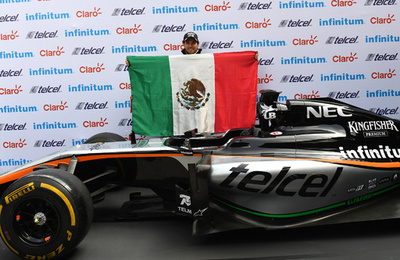 フォースインディアのペレス、メキシコGPの反トランプ運動に参戦