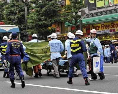 「わたしが犯人」と謝罪、秋葉原殺傷・初公判の加藤被告