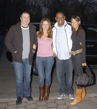 トラヴォルタ夫妻とウィテカー夫妻、そろって食事へ - 米国