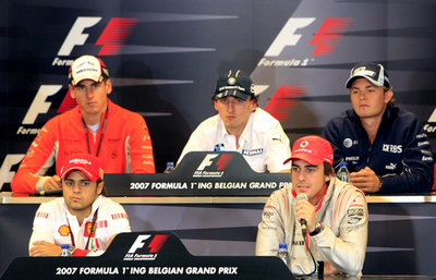 第14戦・ベルギーGPの開幕を控え各ドライバーが会見