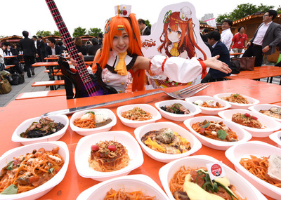 日本一の「ナポリタン」は？都内でイベント開催