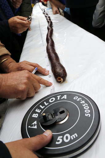 約4000人分、「モルシージャ」の最大記録に挑戦 スペイン