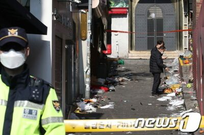 梨泰院雑踏事故の再発防ぐ…歩行者道路に避難空間・滑り止め材料