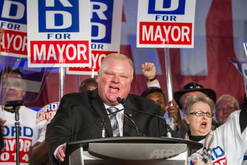 再選目指すトロント市長がリハビリ施設へ、新たな薬物疑惑で捜査再開