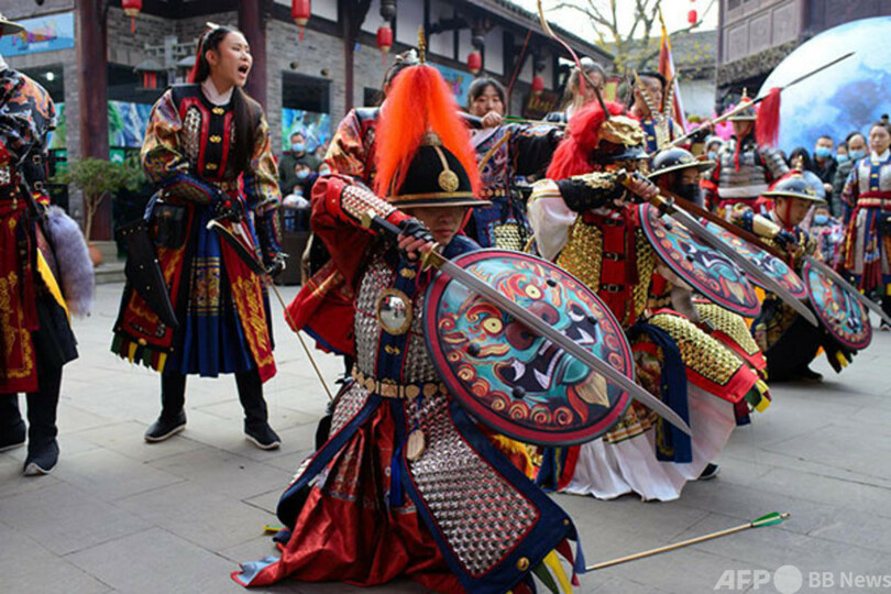 中国成都で国際漢服祭りが開催 写真1枚 国際ニュース Afpbb News