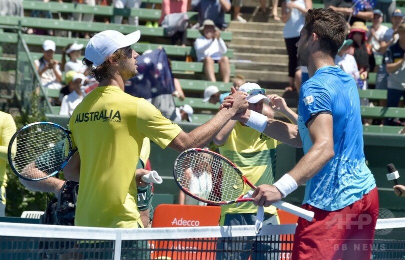 ルーキー金星のオーストラリアが連勝、デ杯