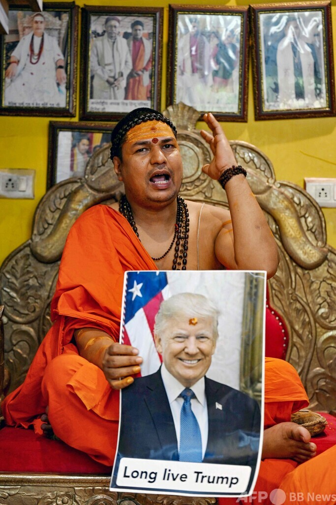 ヒンズー教強硬派、トランプ氏の勝利を祈願 インド