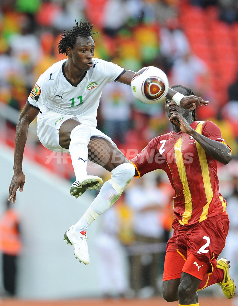 ガーナ ブルキナファソ下し準々決勝進出、アフリカ・ネイションズカップ