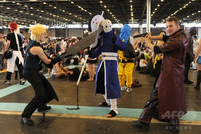 仏パリでジャパンエキスポ開幕、コスプレ好きが大集合