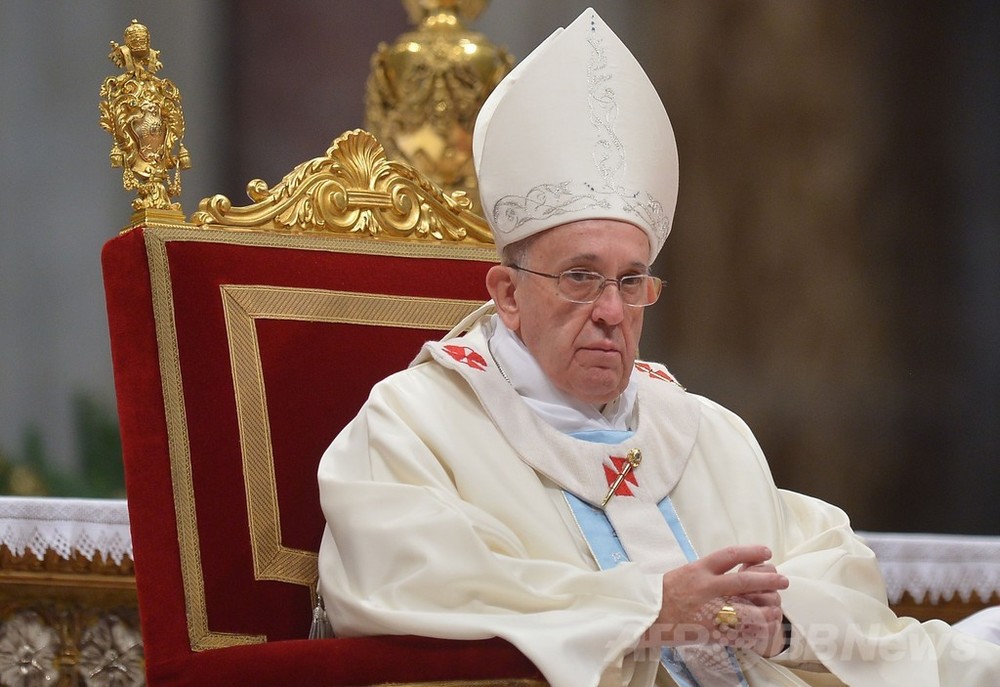 ローマ法王、新年の祈りで世界の連帯を訴える 写真10枚 国際ニュース:AFPBB News