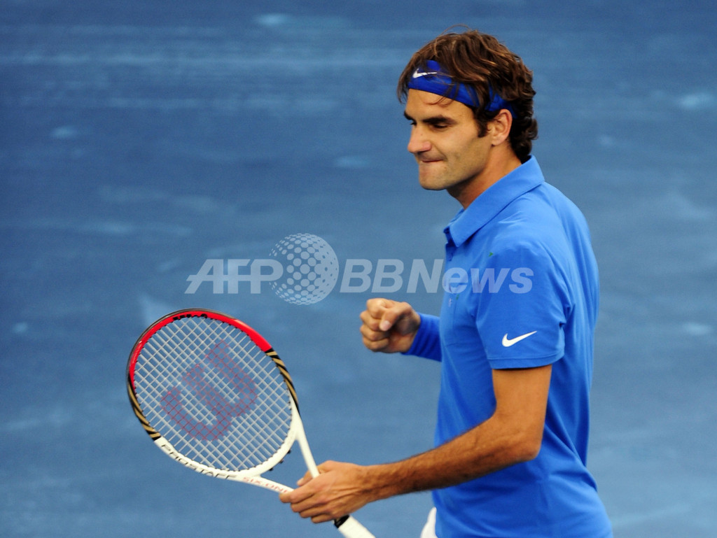 フェデラーとベルディハが決勝進出、マドリード・オープン 写真10枚