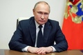 ロシアのウラジーミル・プーチン大統領。モスクワ郊外ノボオガリョボの公邸で（2022年5月28日撮影）。(c)Mikhail Metzel / Sputnik / AFP